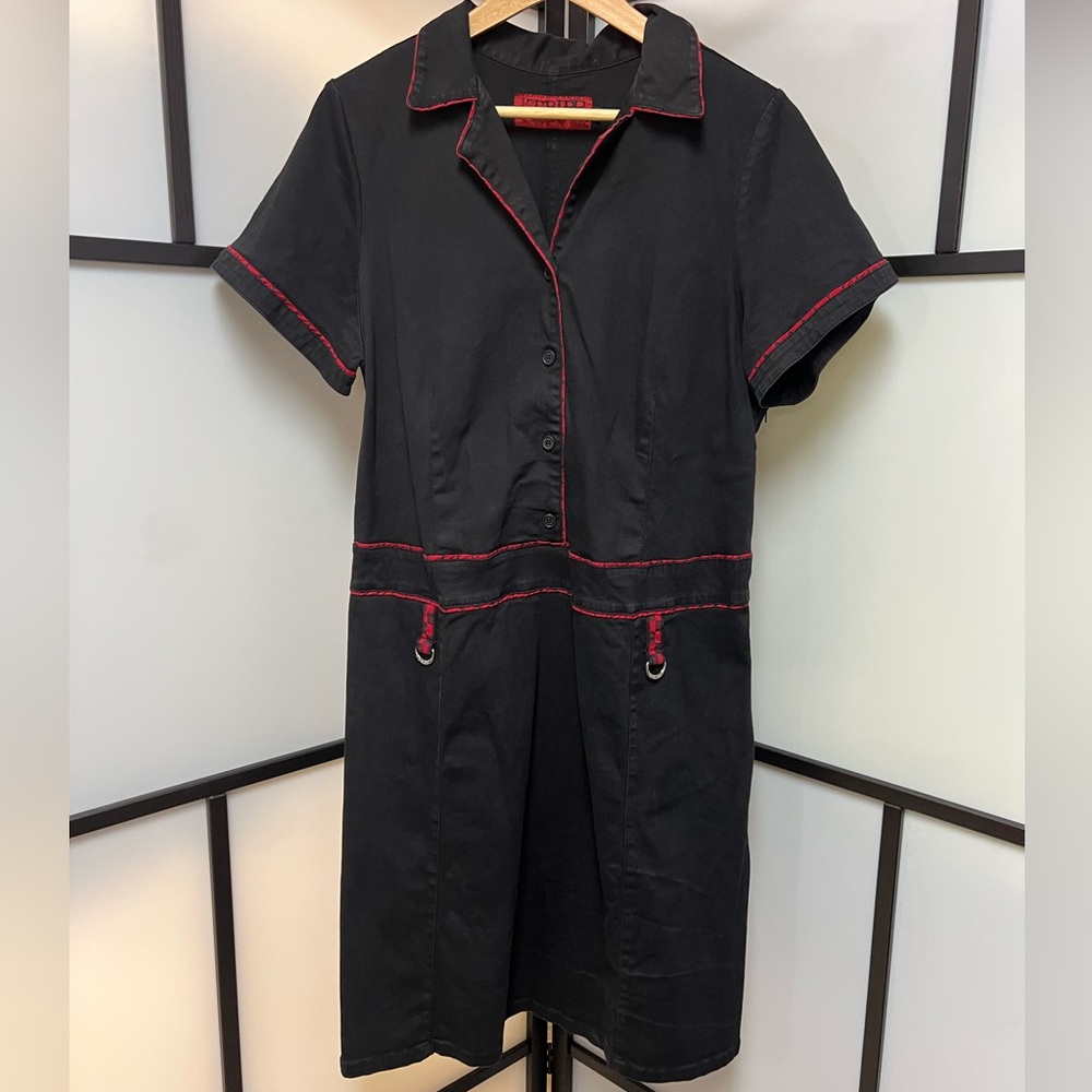 Tripp vintage-y black and red dress